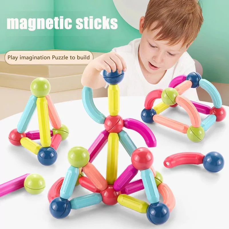 Pop Magnetic Construction Kit - 36 pieces - Default Title - Odeez | Educational Toys Pakistan 