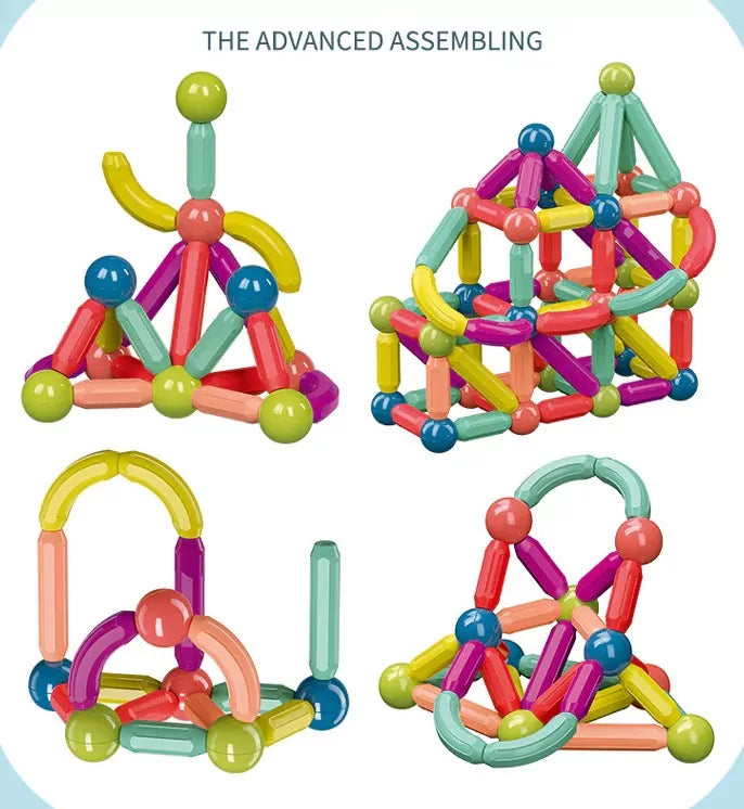 Pop Magnetic Construction Kit - 36 pieces - Default Title - Odeez | Educational Toys Pakistan 