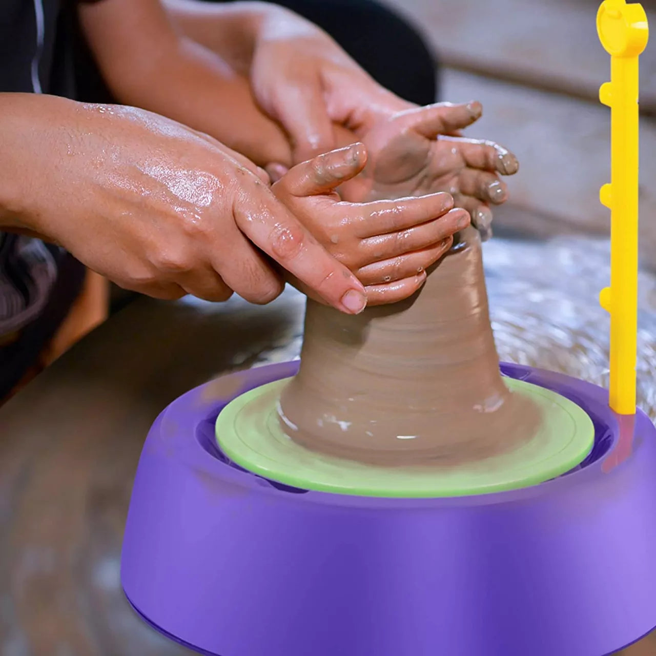 Pottery Wheel Handicraft Painting Kit - Default Title - Odeez | Educational Toys Pakistan 