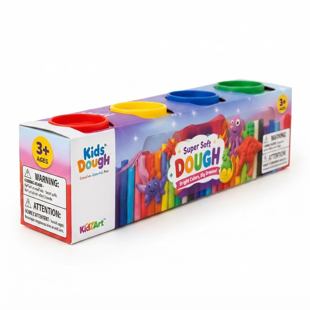 Kids' Dough Super Soft Modeling Clay Set for Creative Play - 022