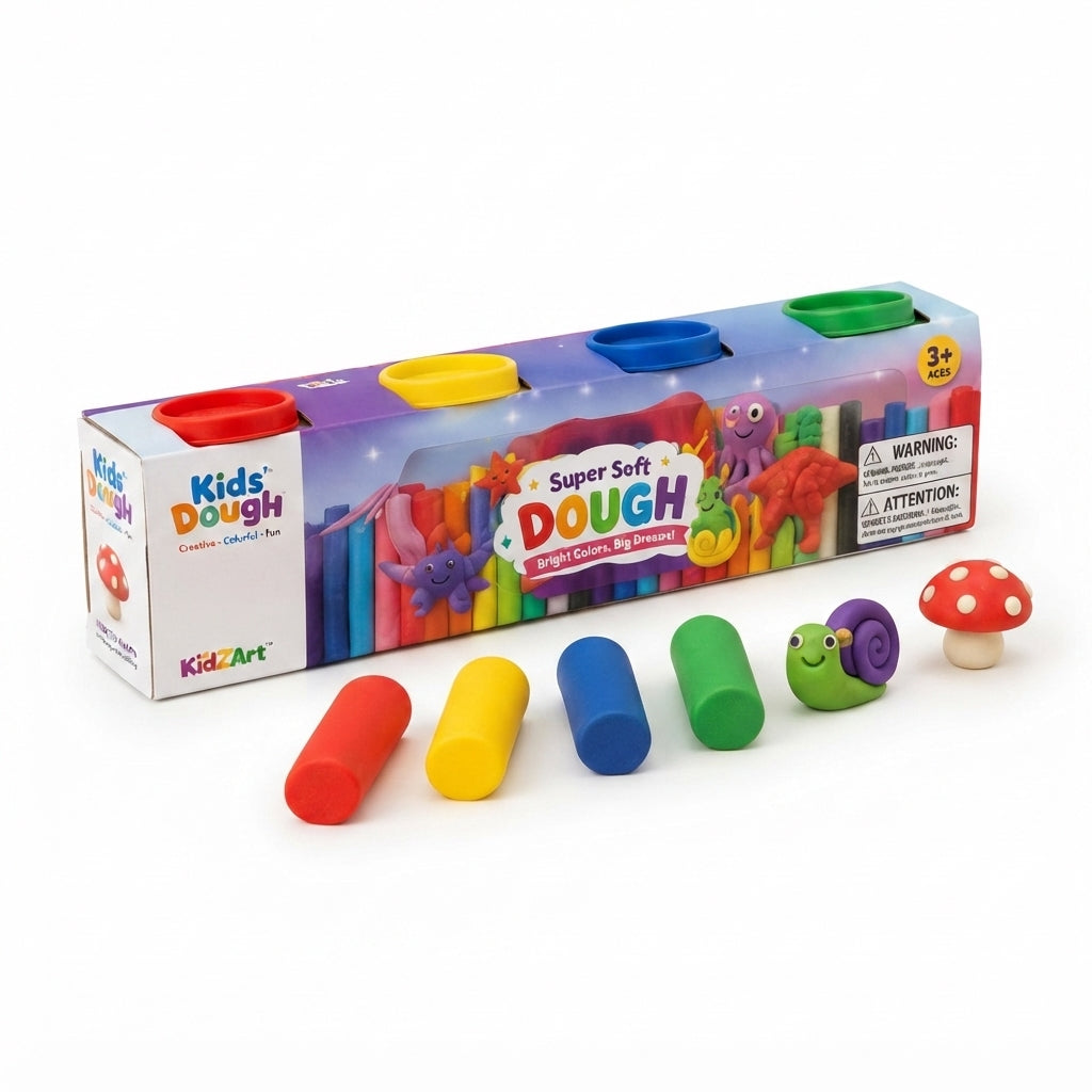 Kids' Dough Super Soft Modeling Clay Set for Creative Play - 022