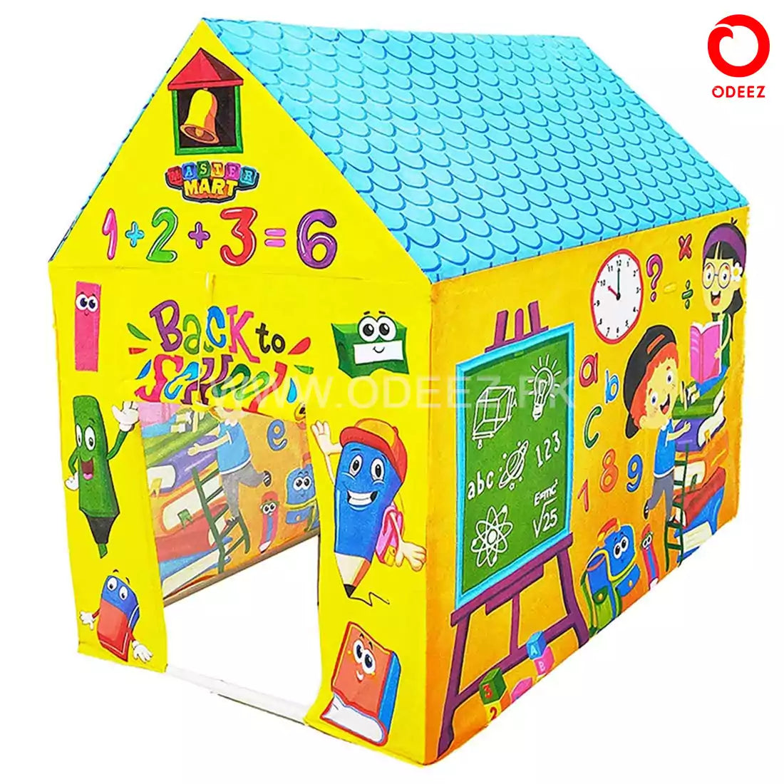 School House Play Tent for Kids - Default Title - Odeez | Educational Toys Pakistan 