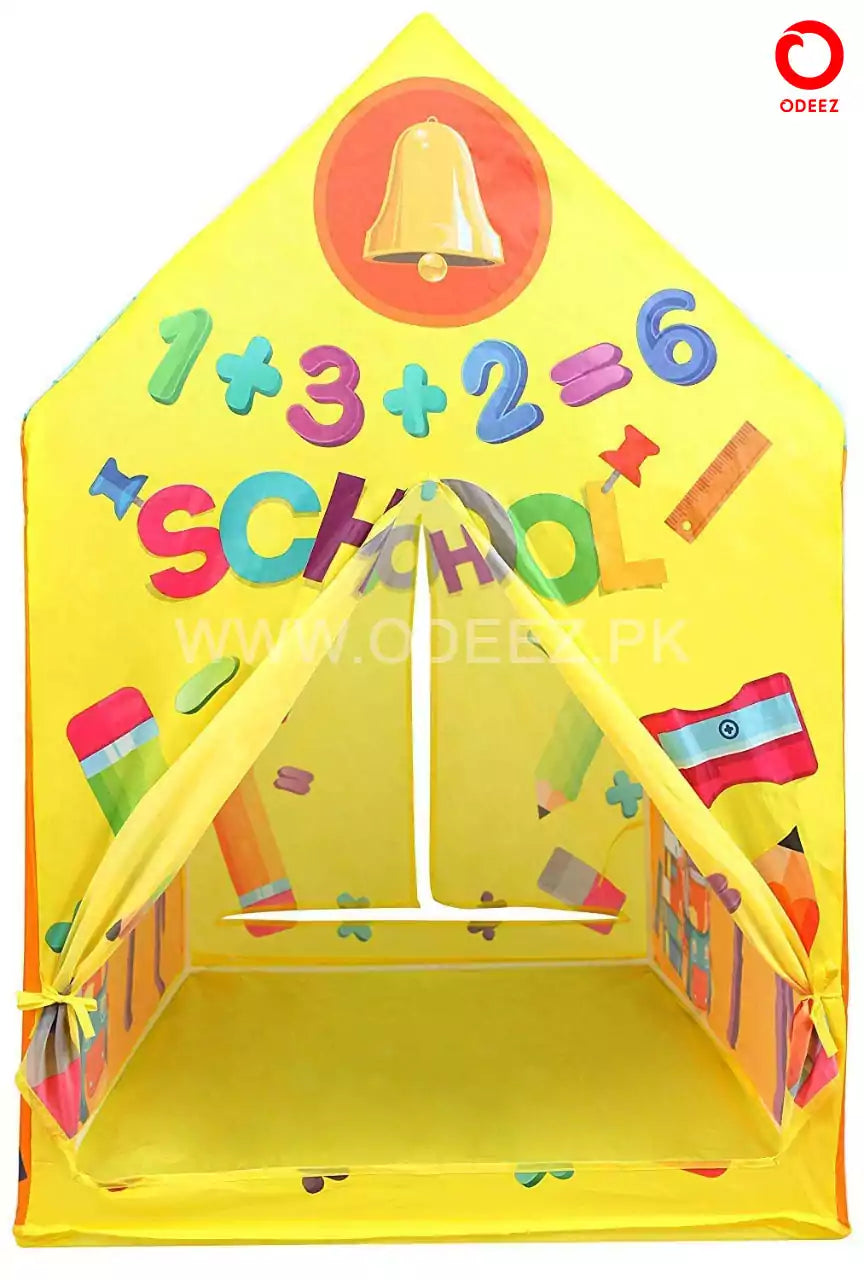 School House Play Tent for Kids - Default Title - Odeez | Educational Toys Pakistan 