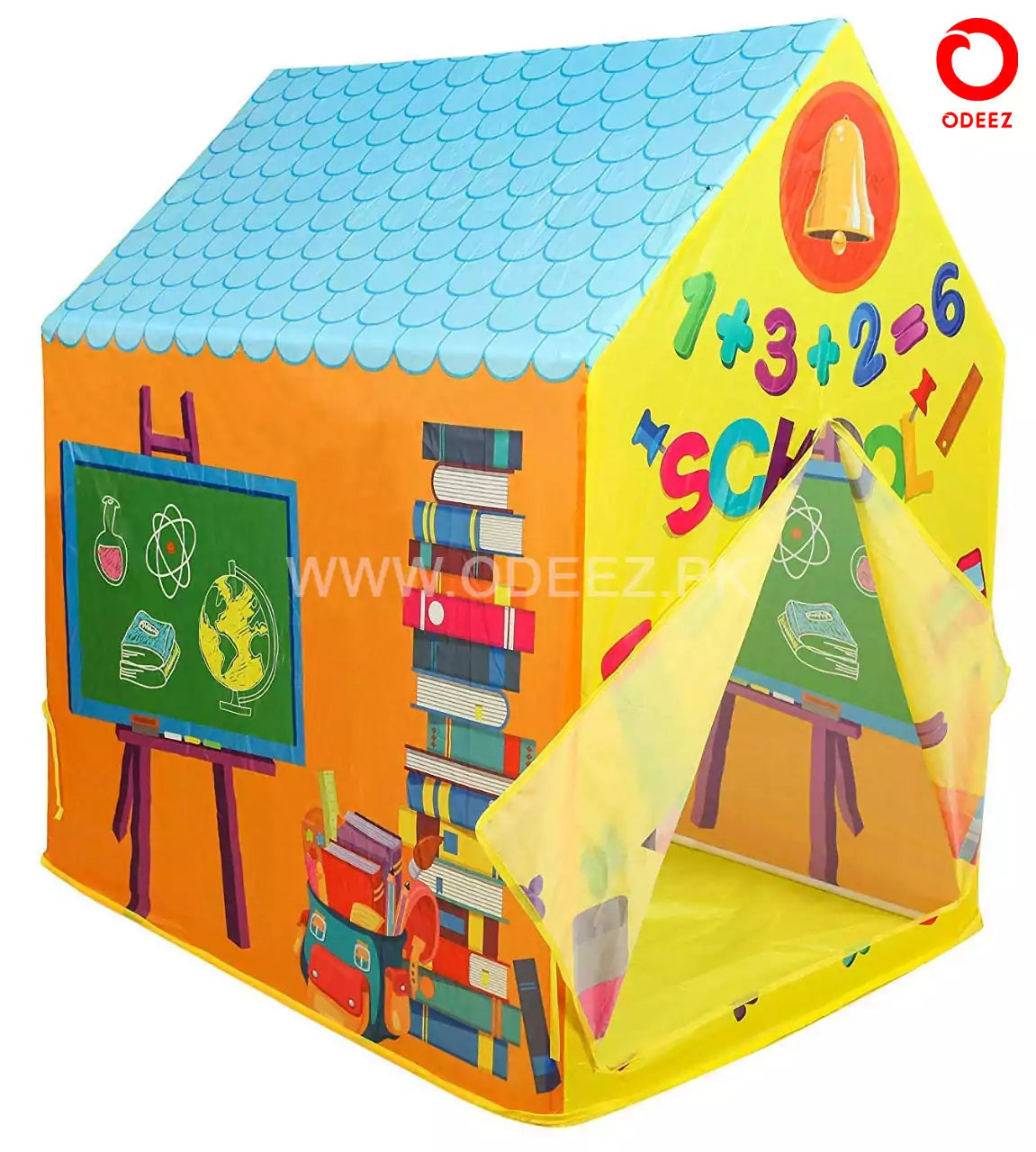 School House Play Tent for Kids - Default Title - Odeez | Educational Toys Pakistan 