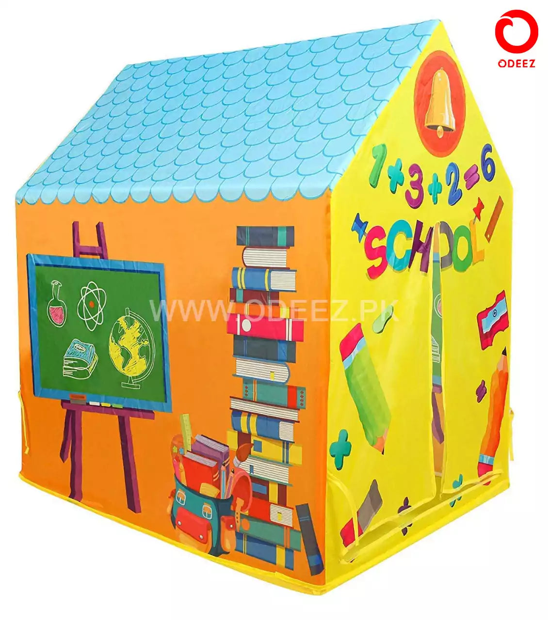 School House Play Tent for Kids - Default Title - Odeez | Educational Toys Pakistan 