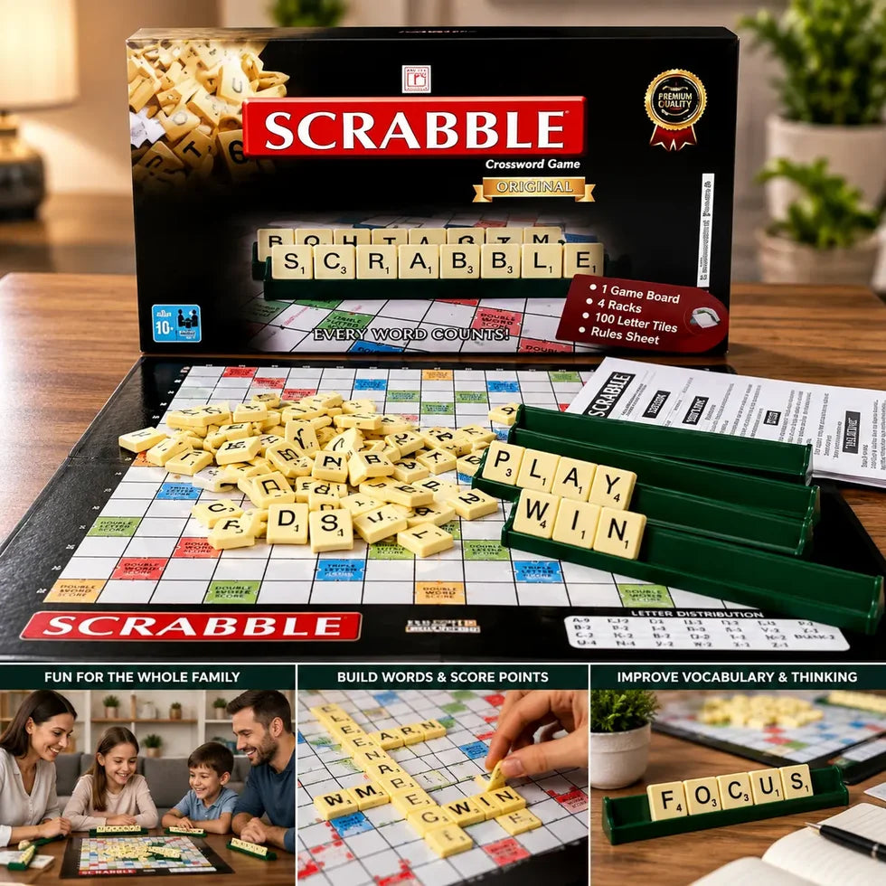 Scrabble Crossword family Board Game - 444