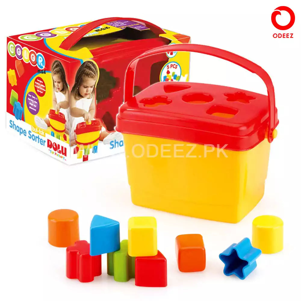 Shape Sorter Bucket - Default Title - Odeez | Educational Toys Pakistan 