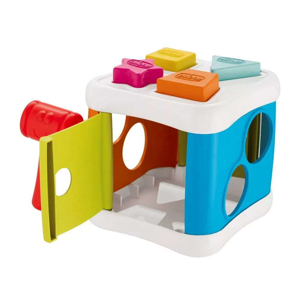 Shape Sorting & Hammering Activity Cube - Default Title - Odeez | Educational Toys Pakistan 