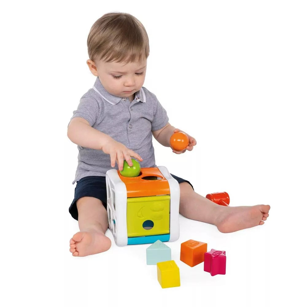Shape Sorting & Hammering Activity Cube - Default Title - Odeez | Educational Toys Pakistan 