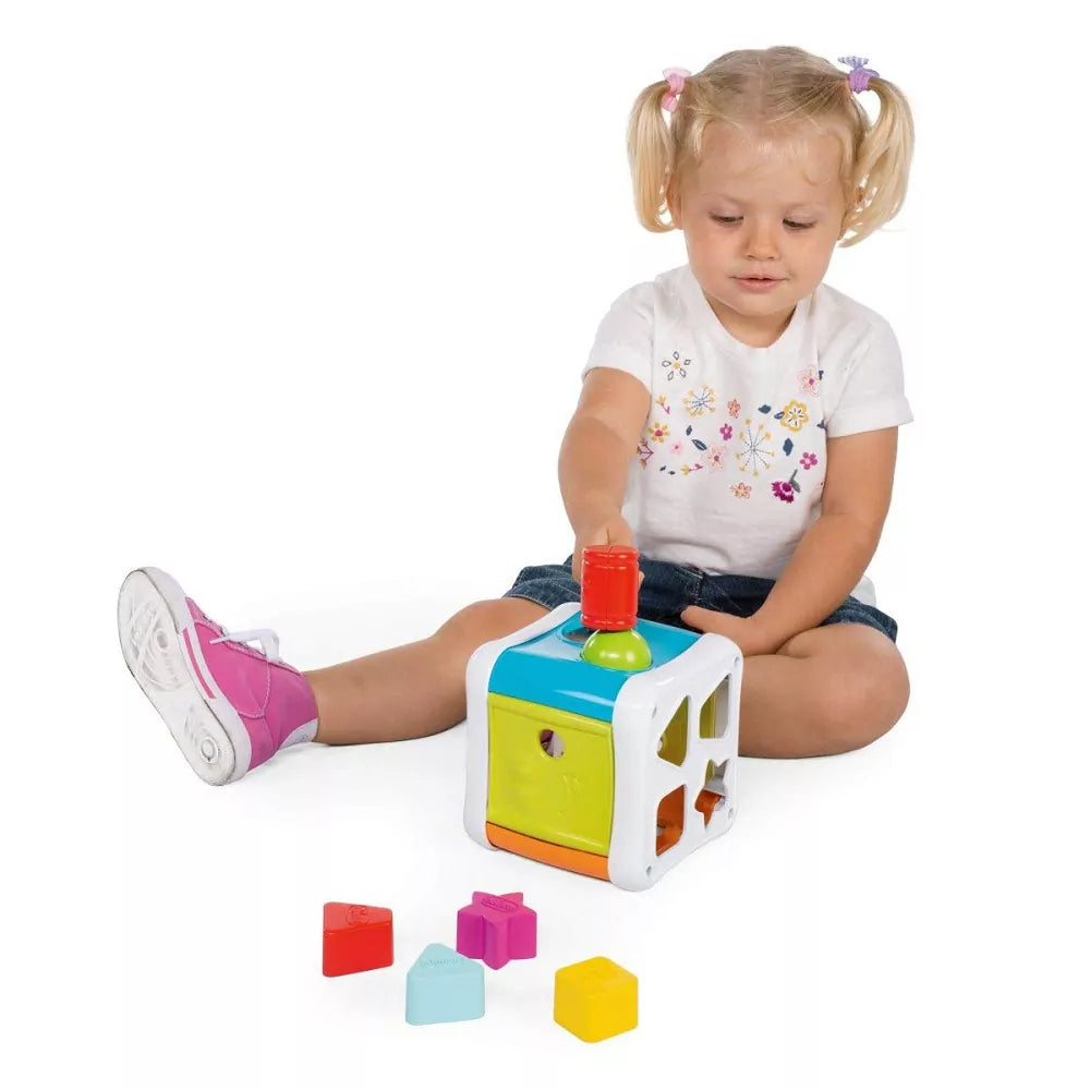 Shape Sorting & Hammering Activity Cube - Default Title - Odeez | Educational Toys Pakistan 