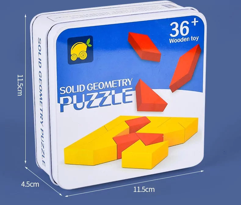 Solid Mind Pattern Wooden Puzzle - Default Title - Odeez | Educational Toys Pakistan 