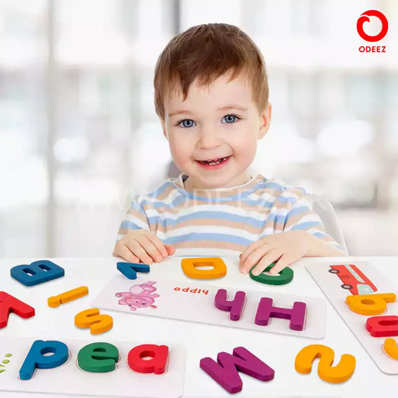 Spelling & Letter Recognition Learning Kit - Default Title - Odeez | Educational Toys Pakistan 