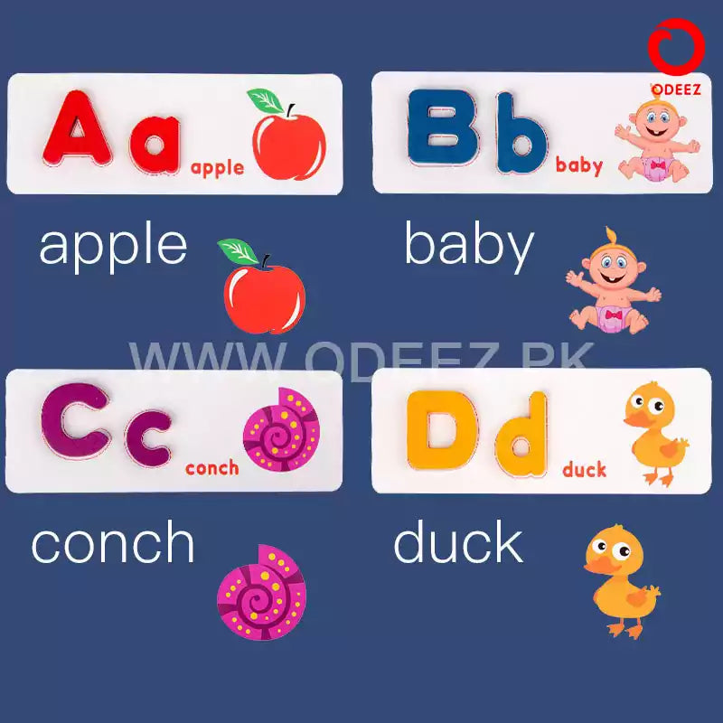 Spelling & Letter Recognition Learning Kit - Default Title - Odeez | Educational Toys Pakistan 