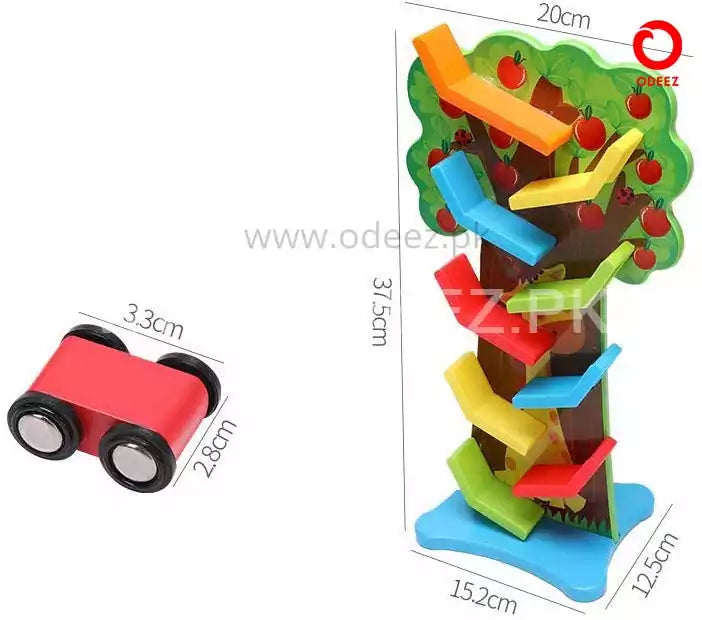 Squirrel Taxiway Wooden Race Track - Default Title - Odeez | Educational Toys Pakistan 