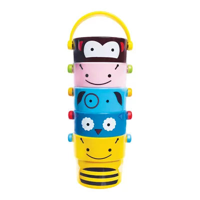 Stack & Pour Bath Buckets - 4 pieces - Default Title - Odeez | Educational Toys Pakistan 