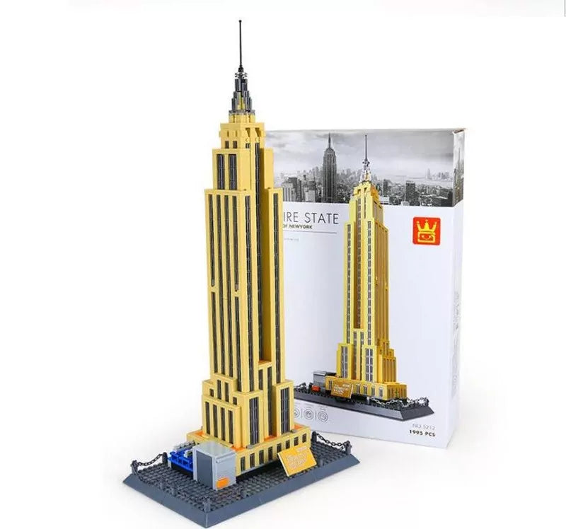 The Empire State New York Building Blocks - 1995 pieces - Default Title - Odeez | Educational Toys Pakistan 