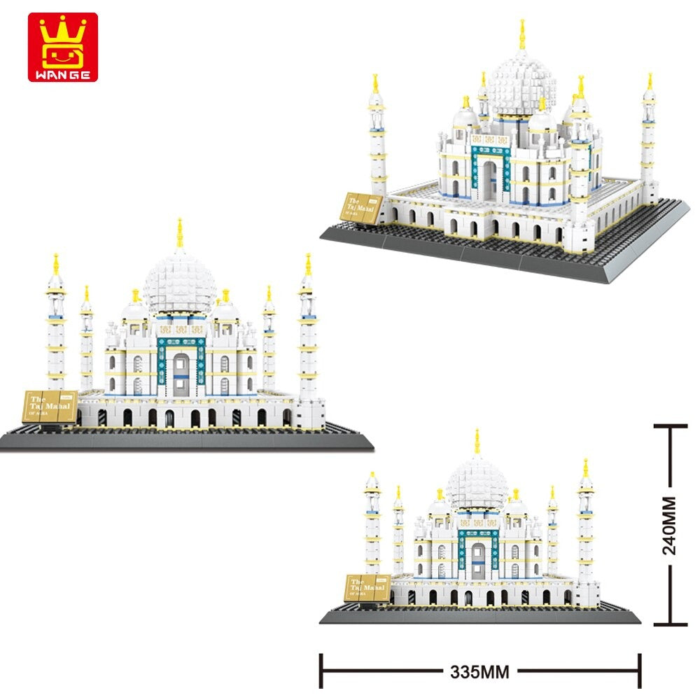 The Taj Mahal India Building Blocks - 1500 pieces - Default Title - Odeez | Educational Toys Pakistan 