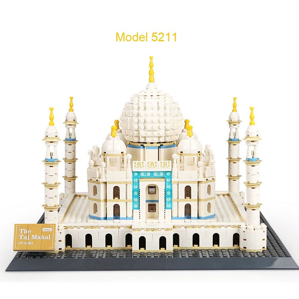 The Taj Mahal India Building Blocks - 1500 pieces - Default Title - Odeez | Educational Toys Pakistan 