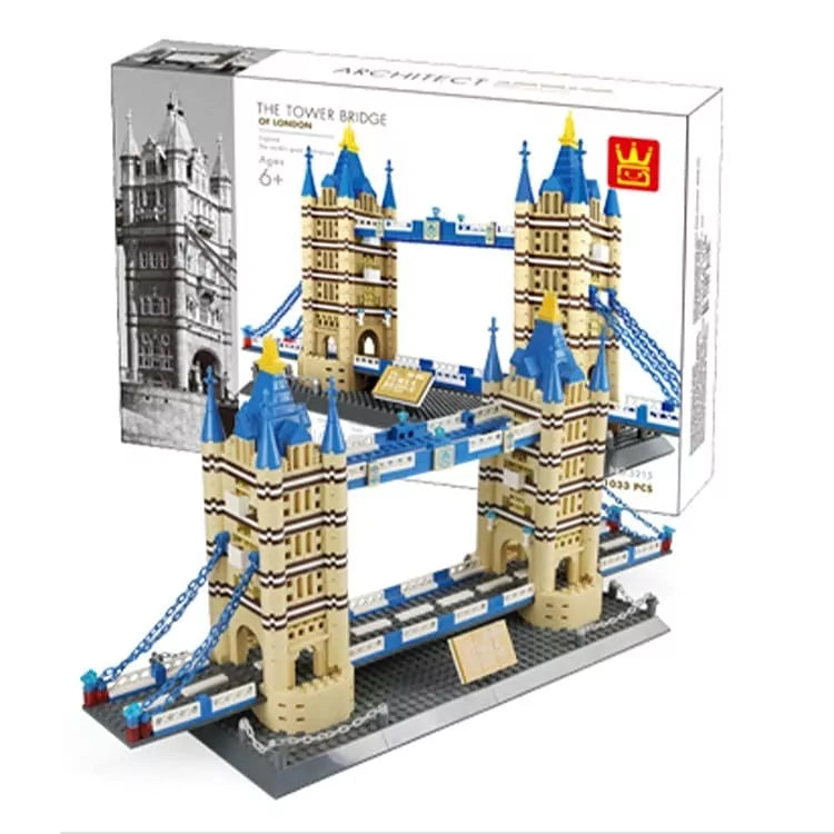 The Tower Bridge of London Building Blocks - 1052 pieces - Default Title - Odeez | Educational Toys Pakistan 