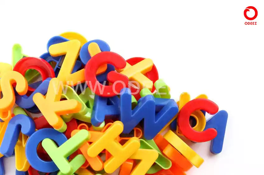 Uppercase ABC Magnetic Letters - Default Title - Odeez | Educational Toys Pakistan 