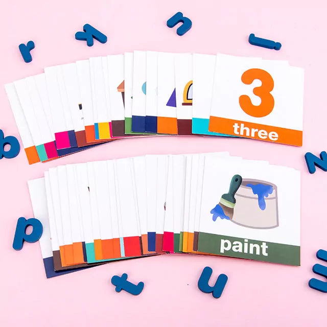 Zebra Vocabulary Building Wooden Spelling Game - 6675 - Default Title - Odeez | Educational Toys Pakistan 