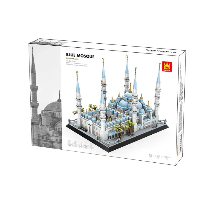 Blue Mosque Istanbul Building Blocks Set 1129 Pieces