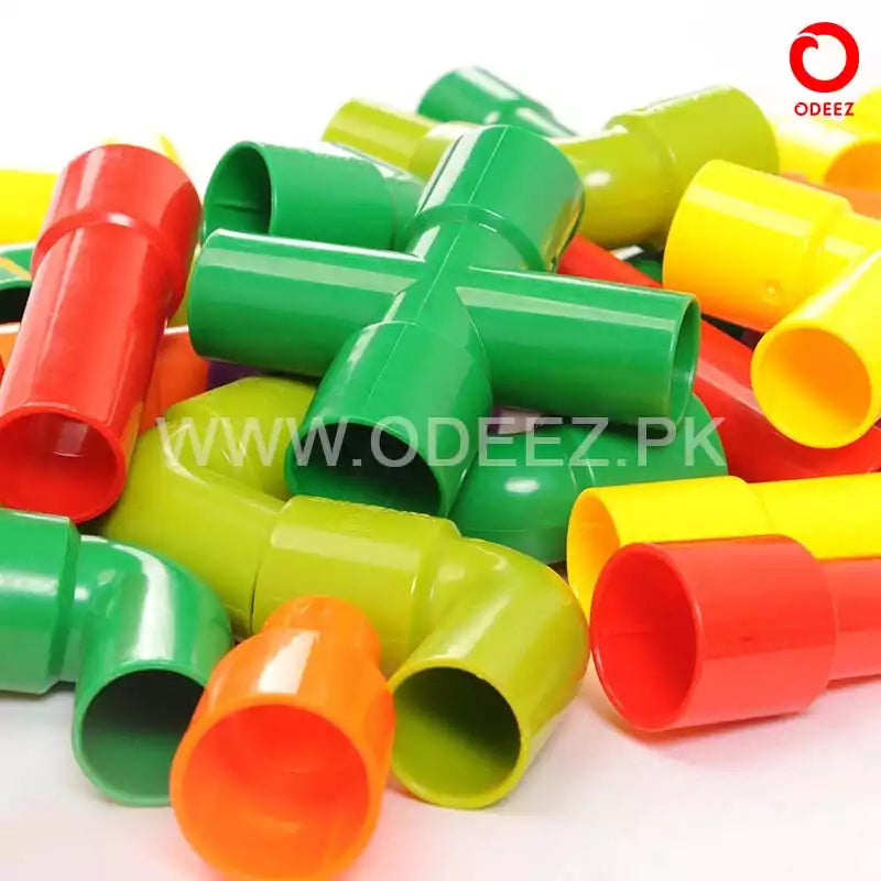 Water Pipe Plug Match Building Blocks - Default Title - Odeez | Educational Toys Pakistan 