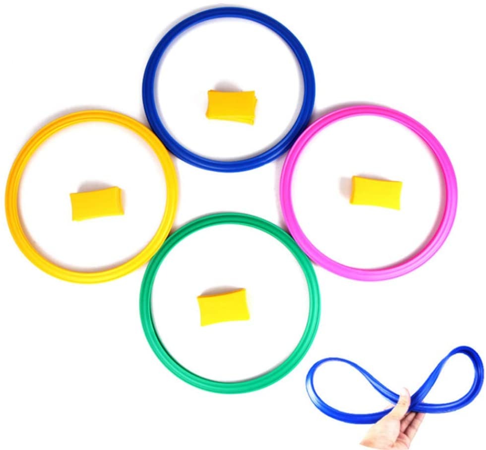 Hopscotch Rings Pretend Play - 10 Pieces - Default Title - Odeez | Educational Toys Pakistan 
