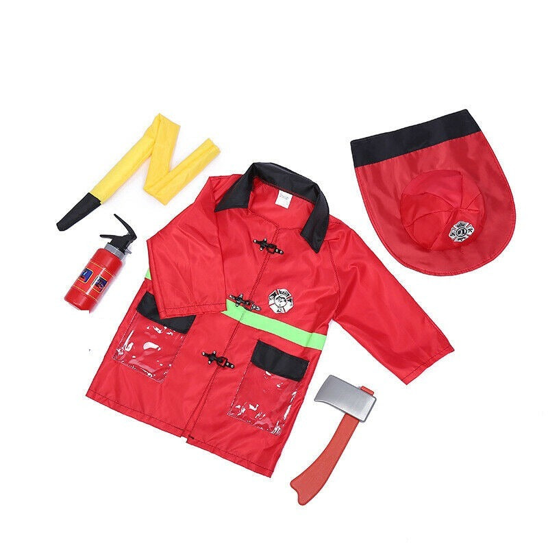 Kids Career Costumes - Firefighter Age 3 to 6 years - Default Title - Odeez | Educational Toys Pakistan 