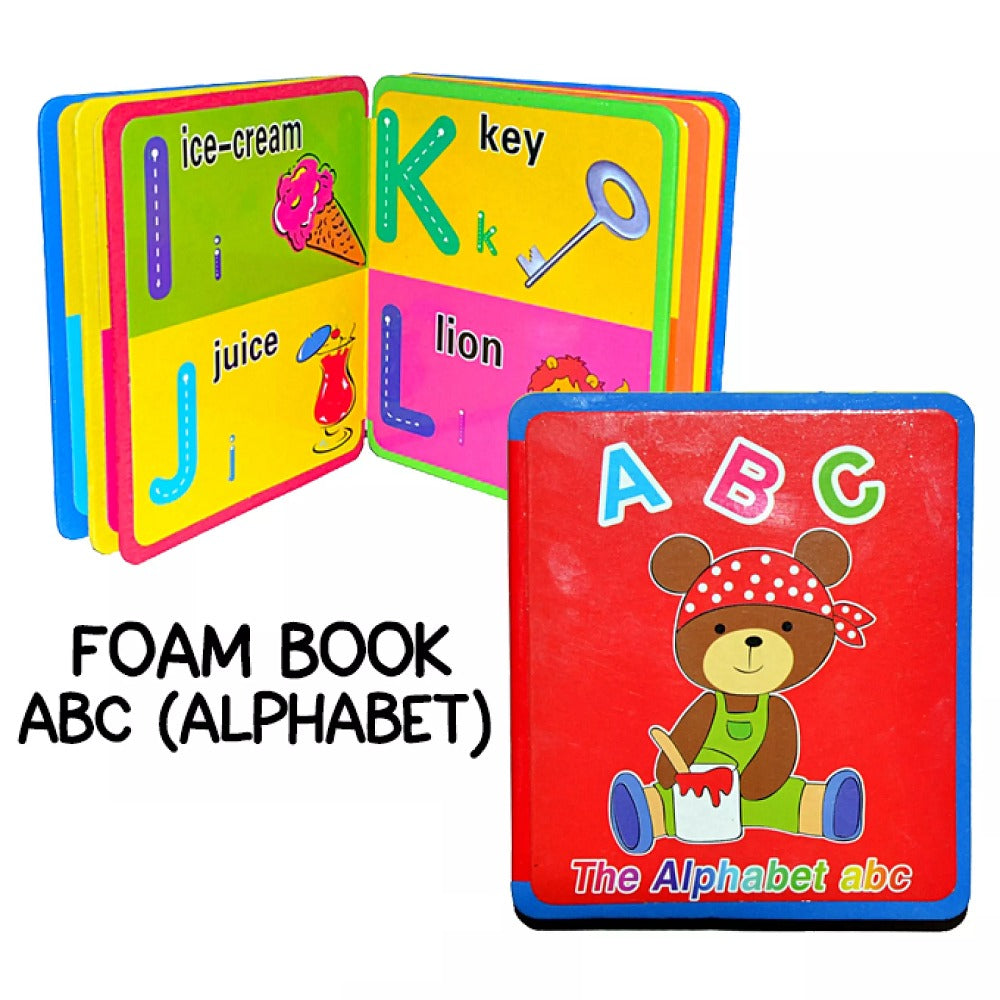 ABC Foam Book for Toddlers - Default Title - Odeez | Educational Toys Pakistan 