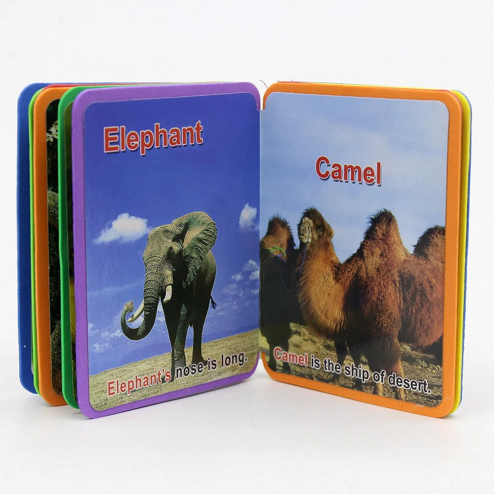 Animal Foam Book for Toddlers - Default Title - Odeez | Educational Toys Pakistan 