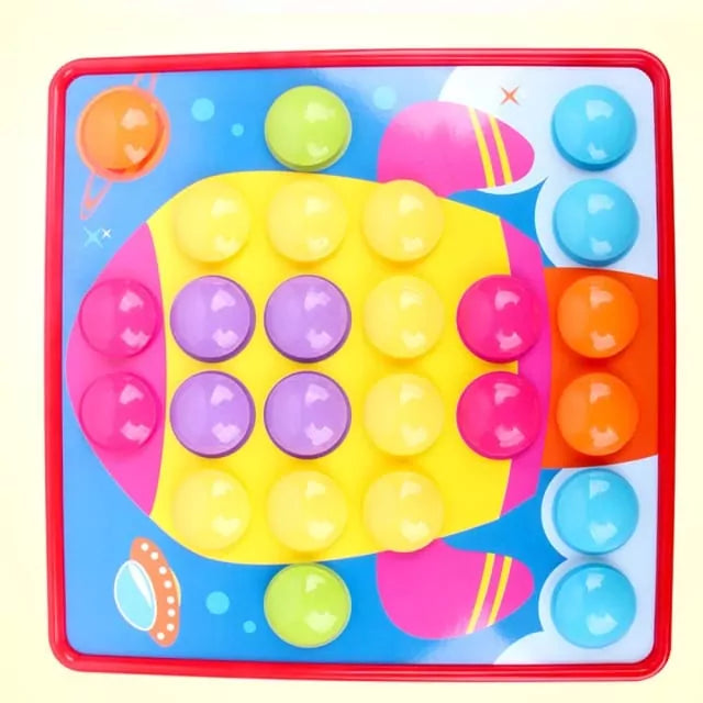 Button Idea Color Reconigtion Kit - 6 Pattern - Default Title - Odeez | Educational Toys Pakistan 