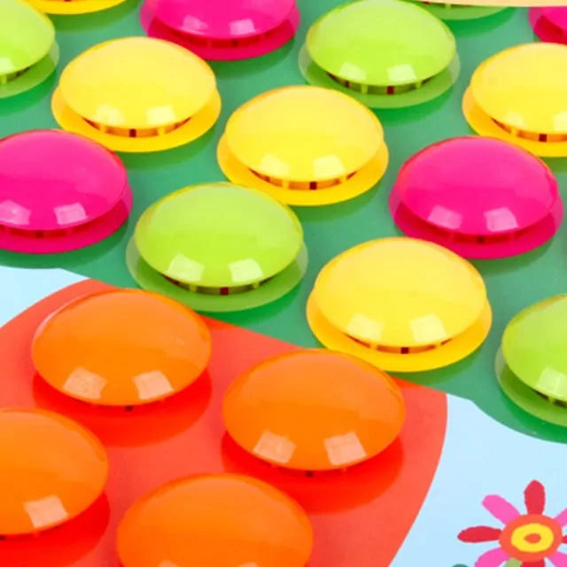 Button Idea Color Reconigtion Kit - 6 Pattern - Default Title - Odeez | Educational Toys Pakistan 