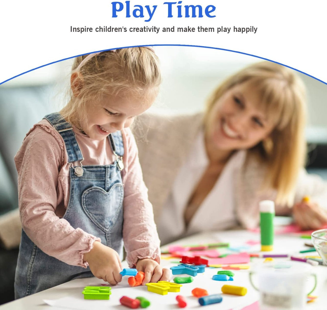 Alphabet Learning Play Soft Dough Kit - 23B - Default Title - Odeez | Educational Toys Pakistan 