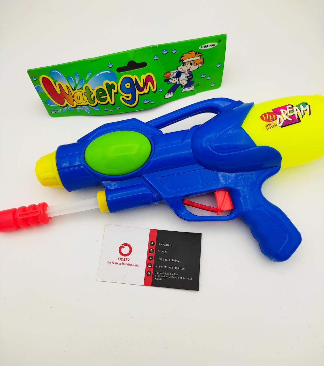 Water Play Gun for kids - Blue - Default Title - Odeez | Educational Toys Pakistan 