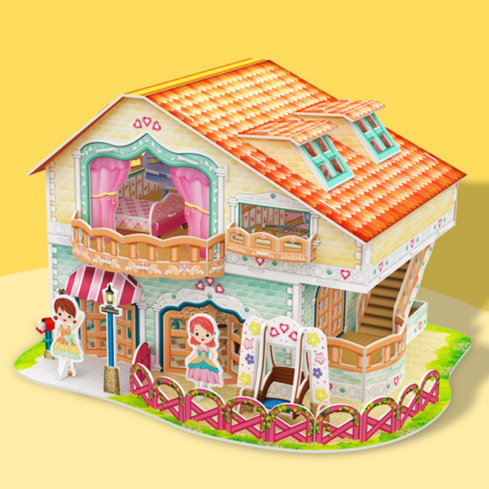DIY 3D Villa Foam Puzzle Set - 488 - Default Title - Odeez | Educational Toys Pakistan 