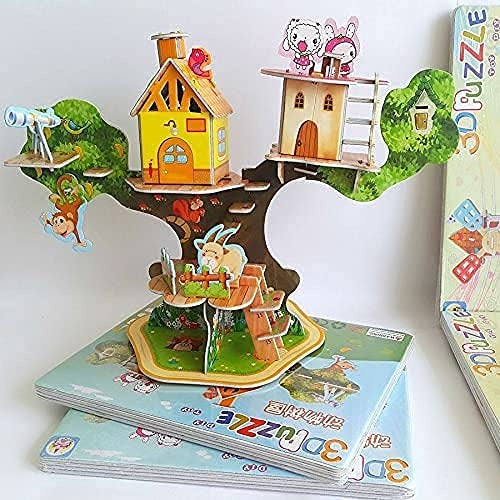 DIY 3D Villa Foam Puzzle Set - 488 - Default Title - Odeez | Educational Toys Pakistan 