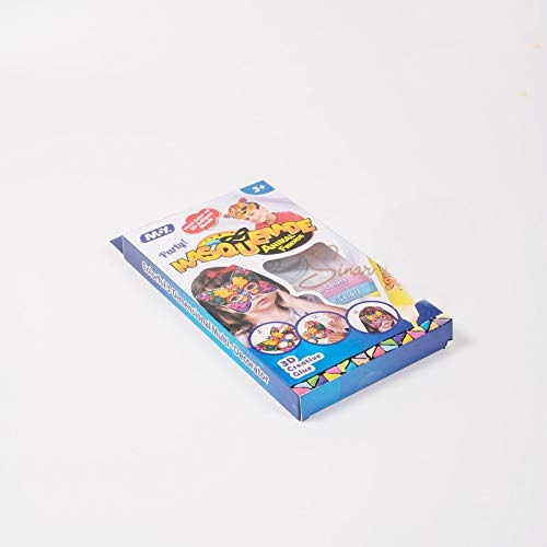 Party Masquerade 3D Creative Glue Art Kit for Kids - 109 - Default Title - Odeez | Educational Toys Pakistan 