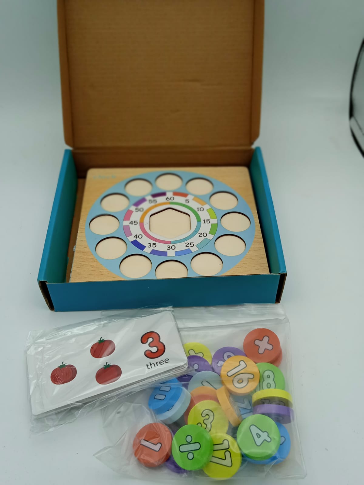 Leftover - 2 in 1 Digital Clock Mathematics Learning Kit - Fault 01 - Default Title - Odeez | Educational Toys Pakistan 