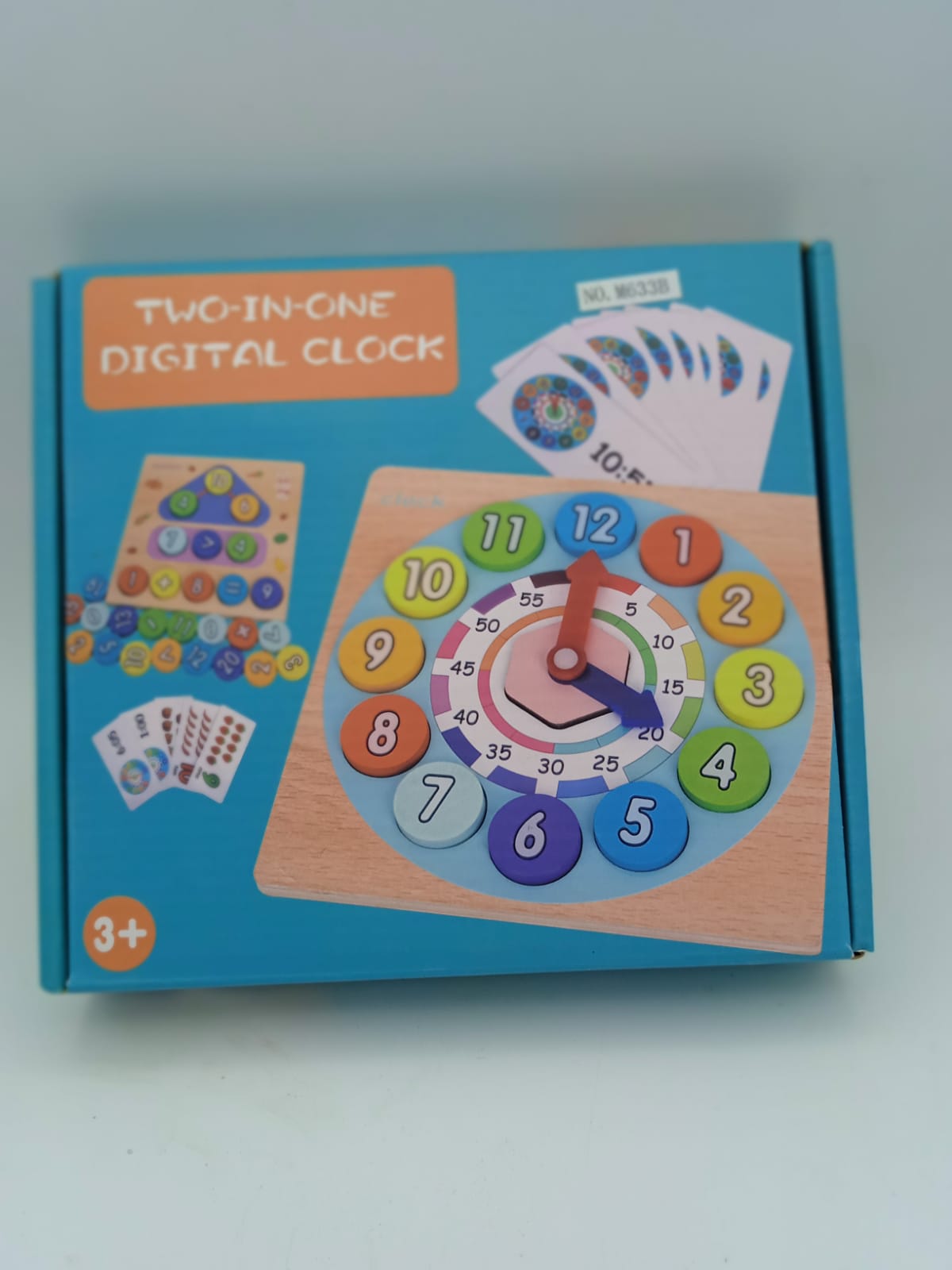 Leftover - 2 in 1 Digital Clock Mathematics Learning Kit - Fault 01 - Default Title - Odeez | Educational Toys Pakistan 