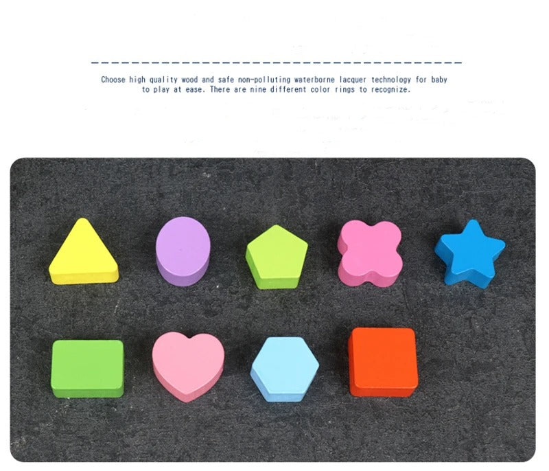 Wooden Dolphin Balance Board - C01 - Default Title - Odeez | Educational Toys Pakistan 