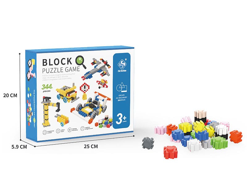 Creative Building Blocks 340+ Piece - 25W - Default Title - Odeez | Educational Toys Pakistan 
