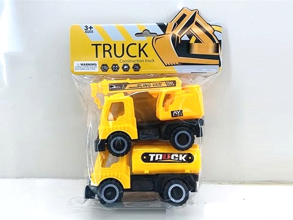 Set of 2 Construction Trucks Playset - 112 - Default Title - Odeez | Educational Toys Pakistan 
