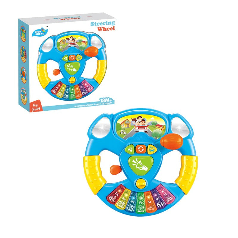 My Baby Steering Wheel - 868 - Default Title - Odeez | Educational Toys Pakistan 