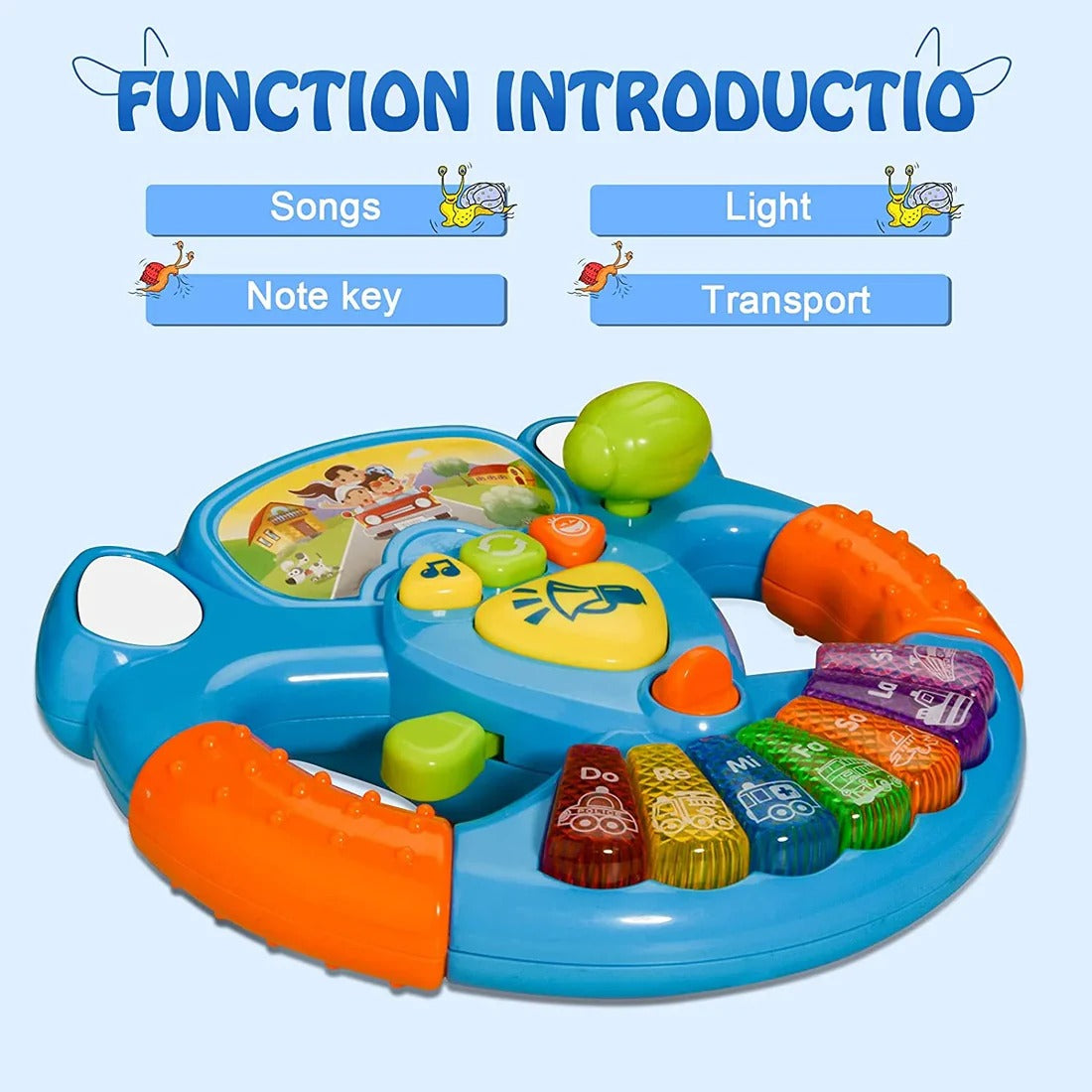 My Baby Steering Wheel - 868 - Default Title - Odeez | Educational Toys Pakistan 