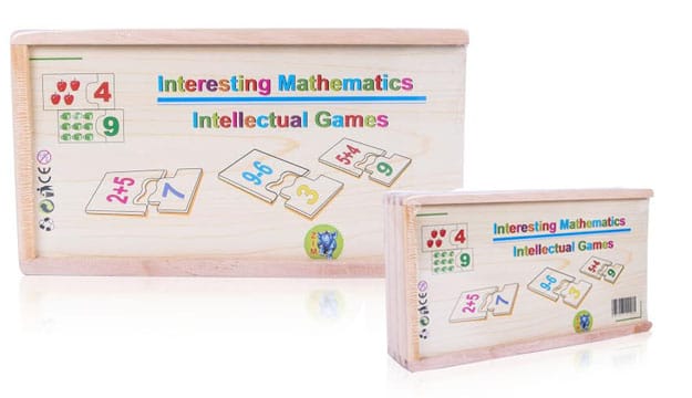 Wooden Number Learning Connected Puzzle Set - 256 - Default Title - Odeez | Educational Toys Pakistan 