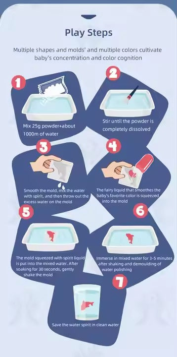 Magical Waterscape - DIY ELF Water Gel Molding Toy - 693