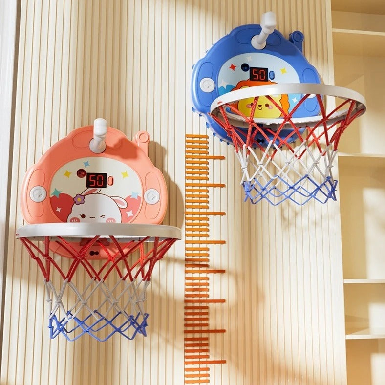 Mini Indoor Basketball Hoop Scoring Pretend Play Kit - 25B