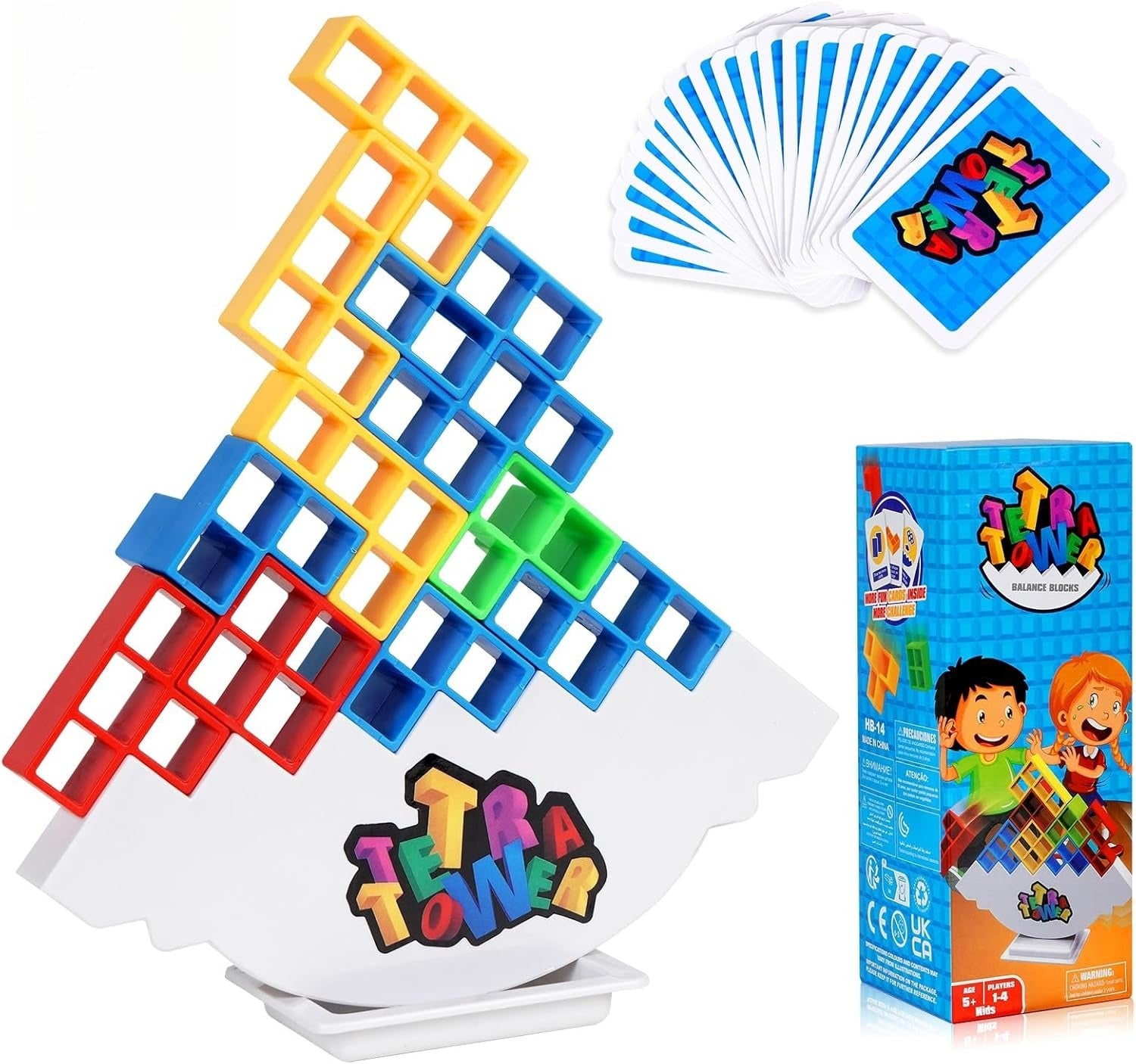 Tetra Tower Balance Stacking Blocks 16 Pieces - 224