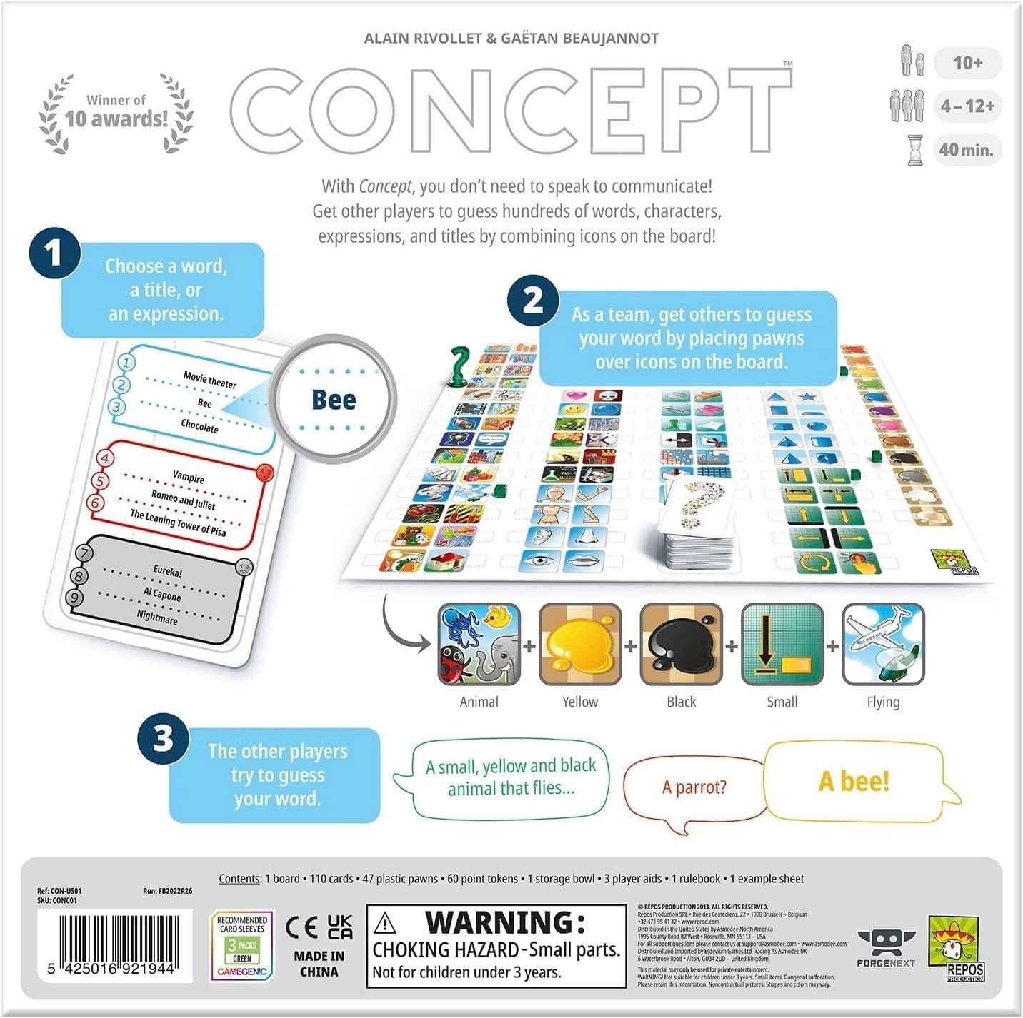 Concept Guess Board Game - 4Y1